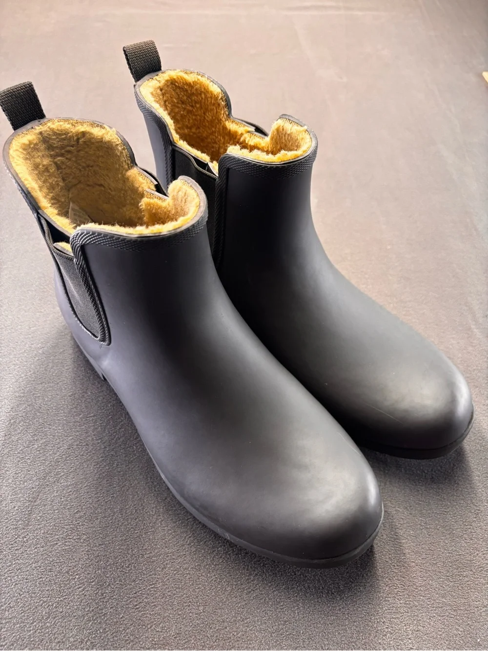 Chooka Delridge Faux Fur Chelsea Rain Boots